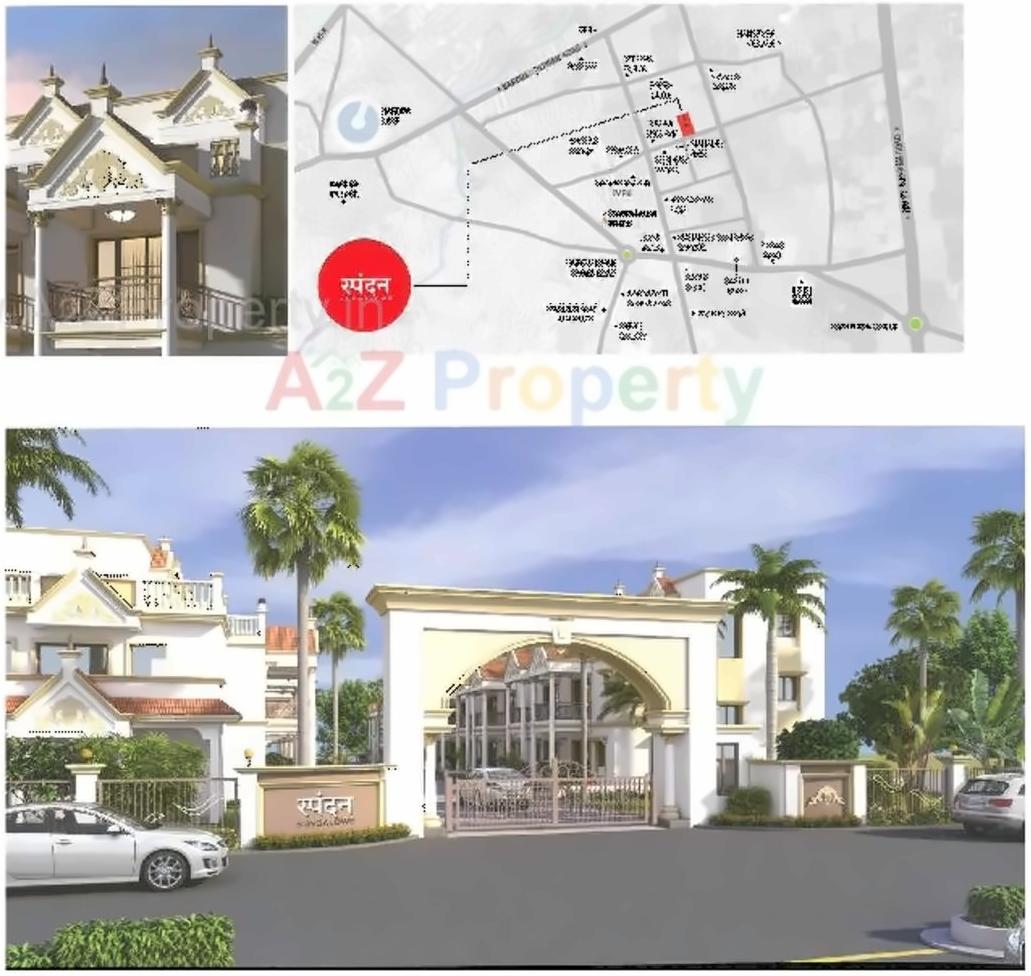 of real estate project Spandan Bunglows located at Hanspura, Ahmedabad, Gujarat