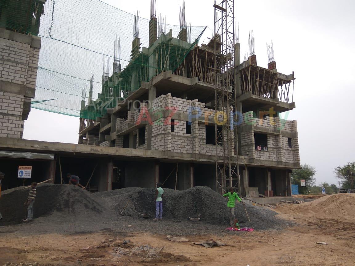 187432_const of real estate project Spandan Heights located at Tragad, Ahmedabad, Gujarat