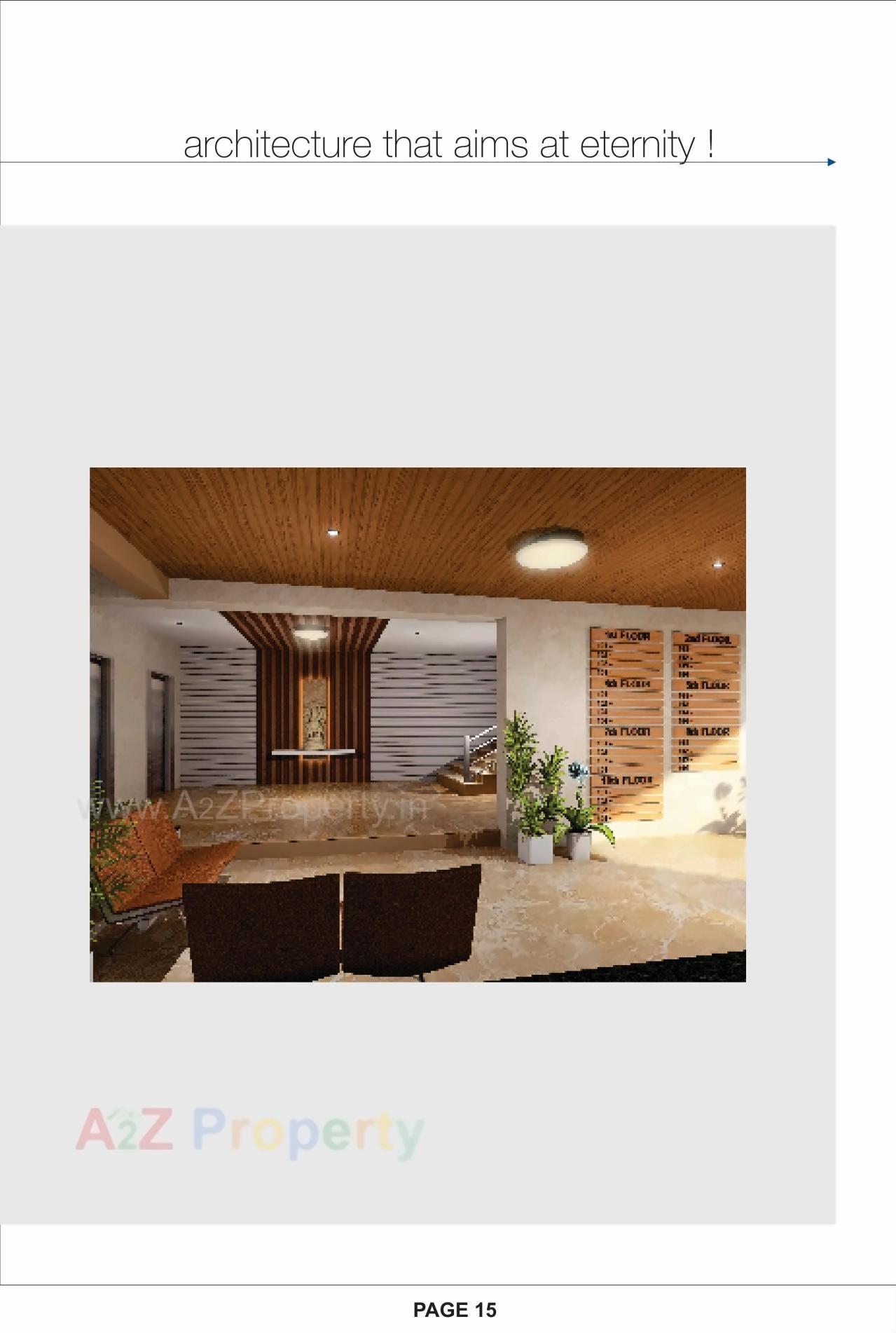  of real estate project Spandan Heights located at Tragad, Ahmedabad, Gujarat