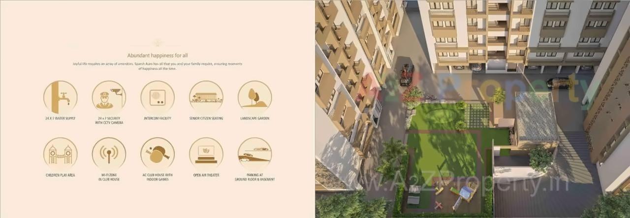  of real estate project Sparsh Aura located at Shahwadi, Ahmedabad, Gujarat