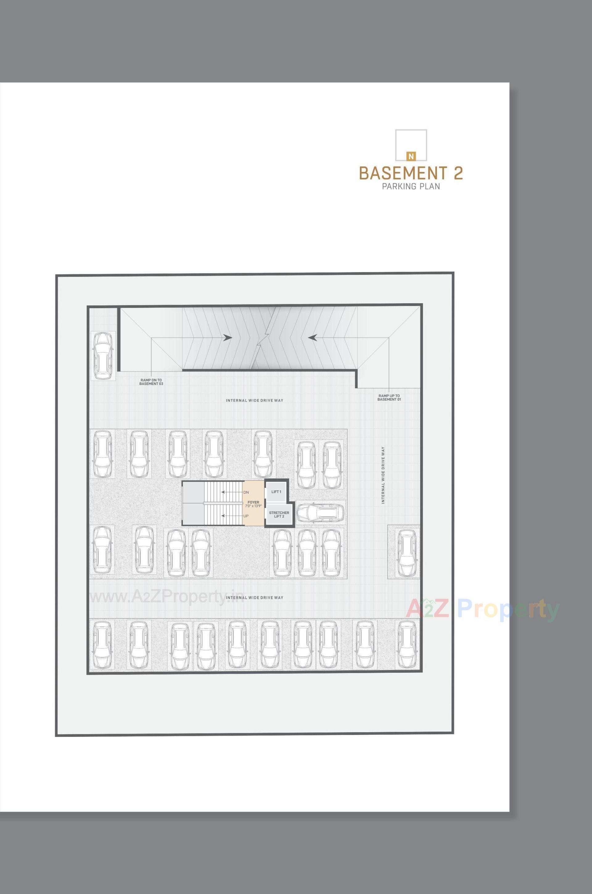 Layout of real estate project Sparsh Residency located at Bhadaj, Ahmedabad, Gujarat