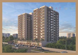 Elevation of real estate project Sparsh located at Ghuma, Ahmedabad, Gujarat