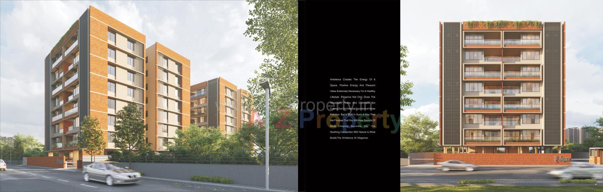 3D Elevation of real estate project Spectrum Elegance located at Ahmedabad, Ahmedabad, Gujarat