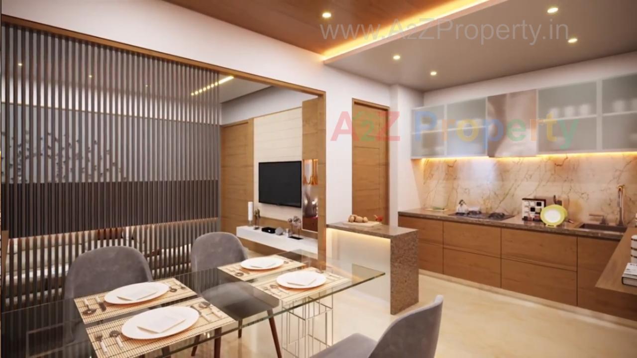 3D Elevation of real estate project Spg Evans located at Ghuma, Ahmedabad, Gujarat