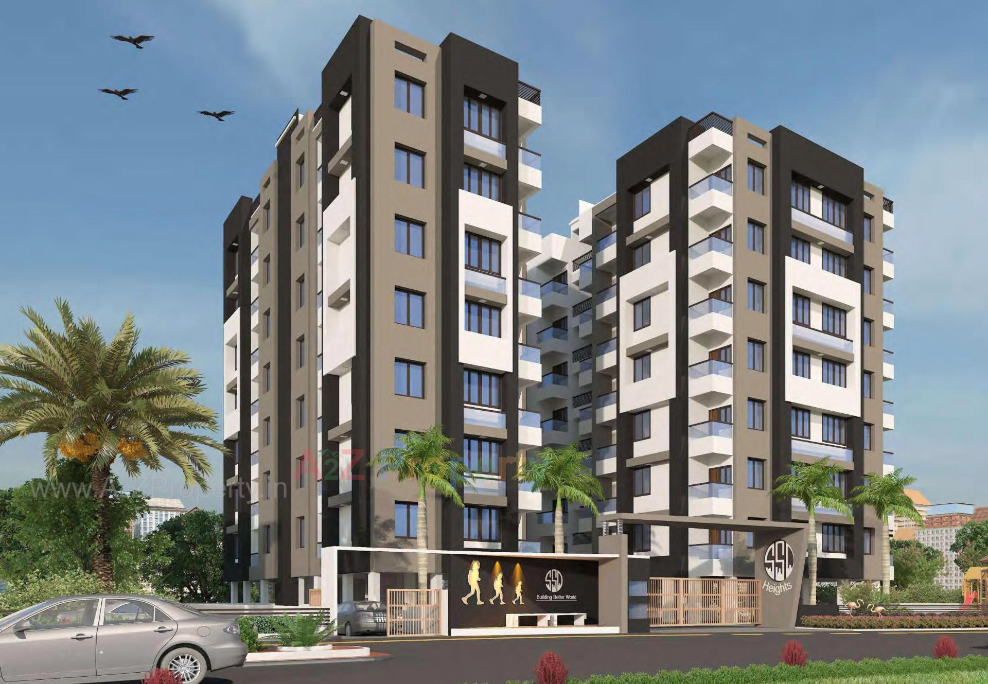 3D Elevation of real estate project Ssd Heights Premium located at Naroda, Ahmedabad, Gujarat