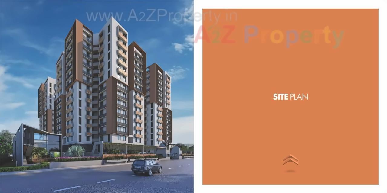 3D Elevation of real estate project Stanza located at Shela, Ahmedabad, Gujarat