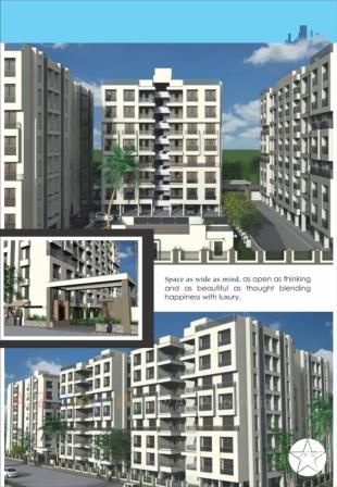 Elevation of real estate project Star Heights located at Nikol, Ahmedabad, Gujarat