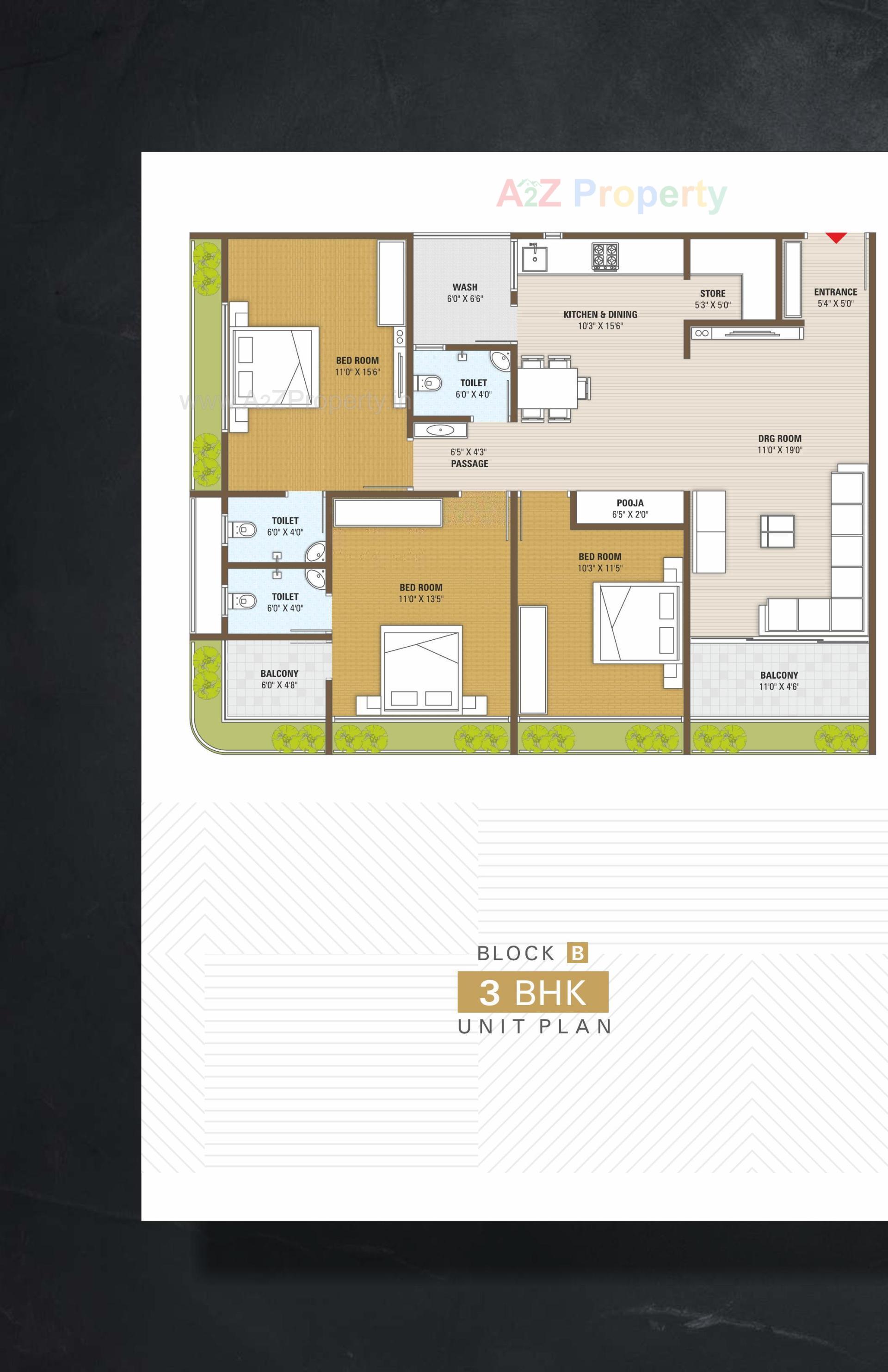 Layout of real estate project Star Icon   Paradise located at Hanspura, Ahmedabad, Gujarat