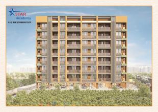 Elevation of real estate project Star Residency located at Narol, Ahmedabad, Gujarat