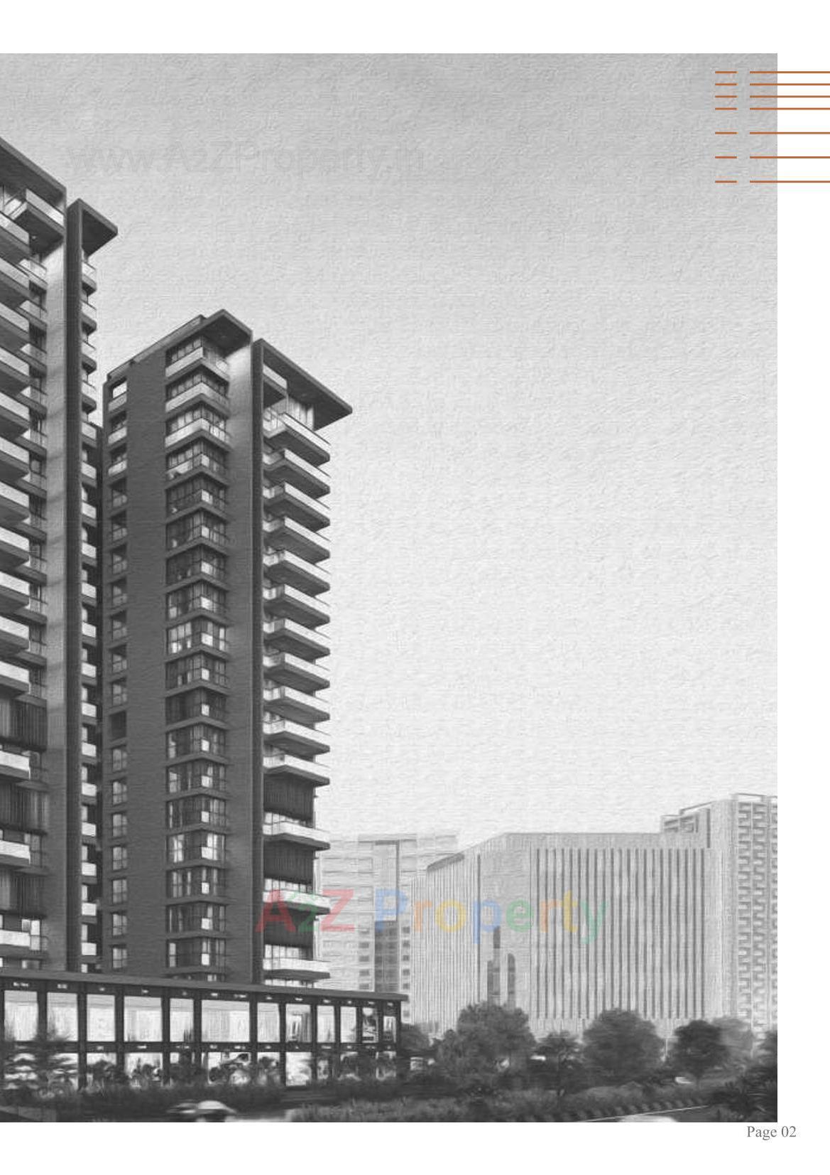 3D Elevation of real estate project Stark Torre located at Sola, Ahmedabad, Gujarat