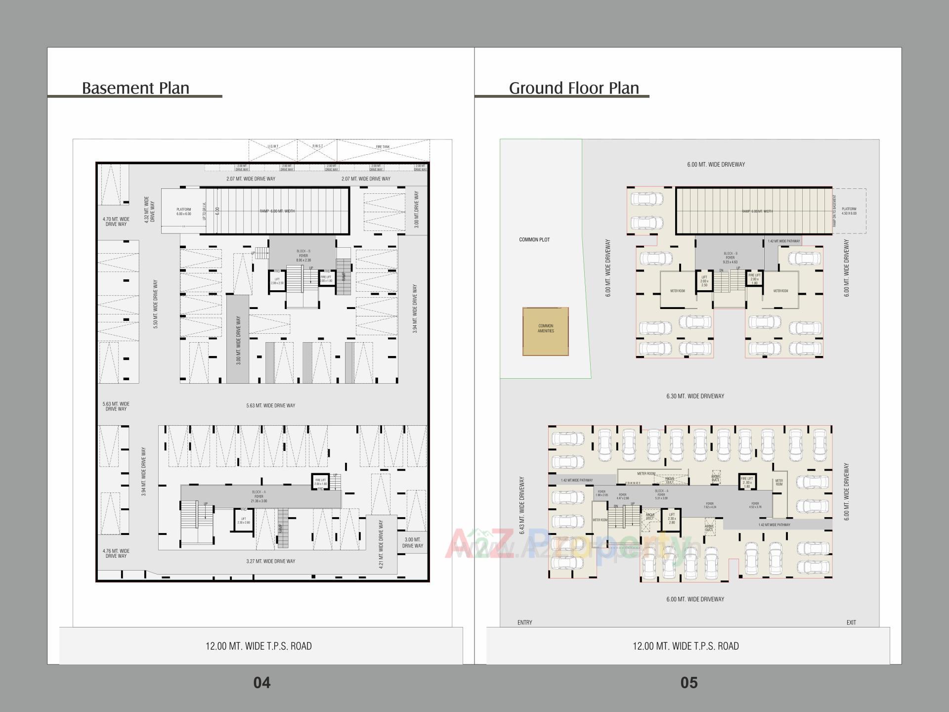 Layout of real estate project Status Ananta located at Chandkheda, Ahmedabad, Gujarat