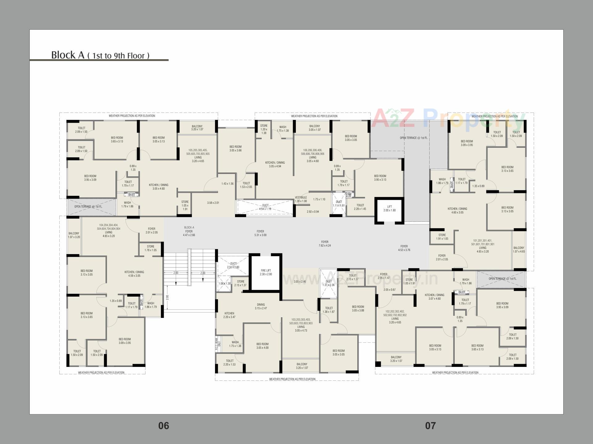 Layout of real estate project Status Ananta located at Chandkheda, Ahmedabad, Gujarat
