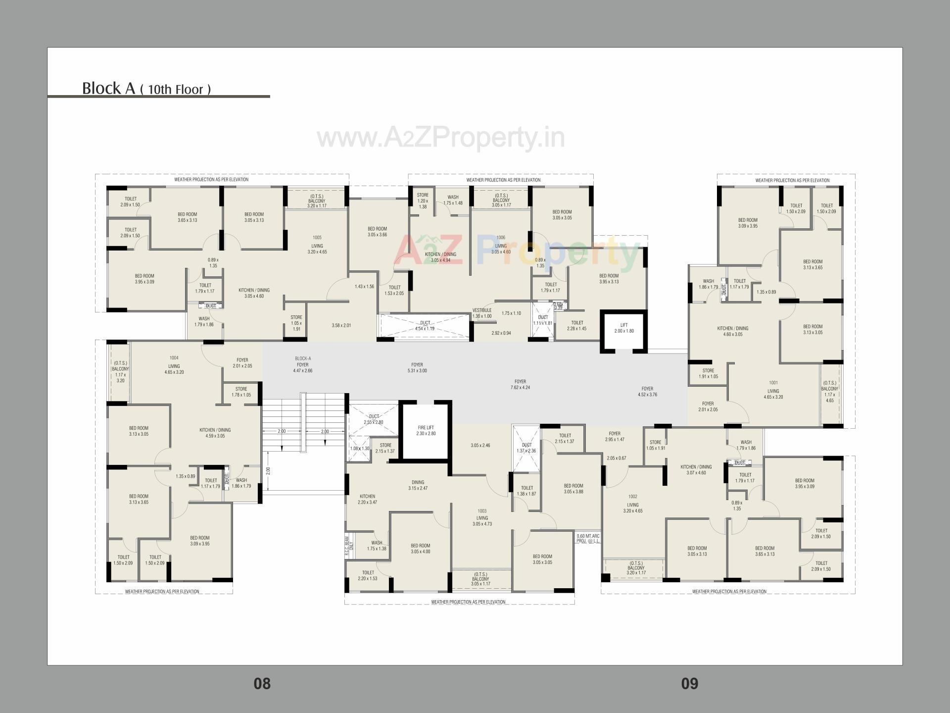 Layout of real estate project Status Ananta located at Chandkheda, Ahmedabad, Gujarat