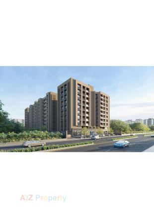 Elevation of real estate project Status Sky located at Jagatpur, Ahmedabad, Gujarat