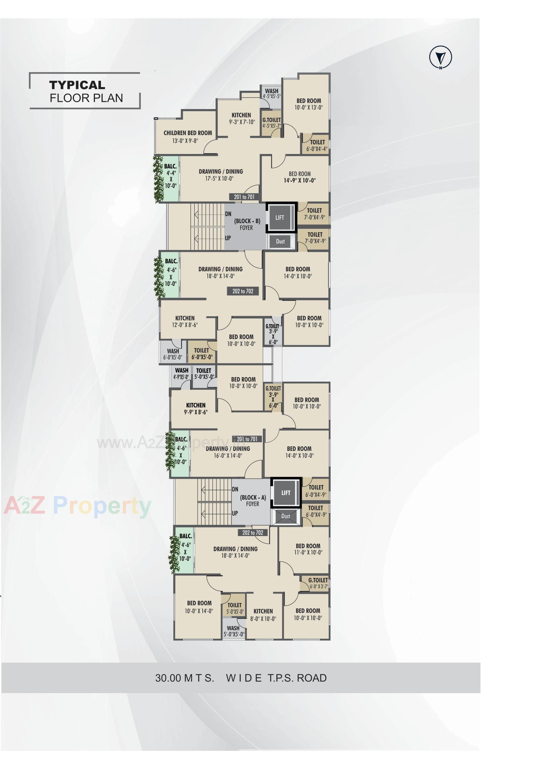 Layout of real estate project Stavam Residency located at Gota, Ahmedabad, Gujarat