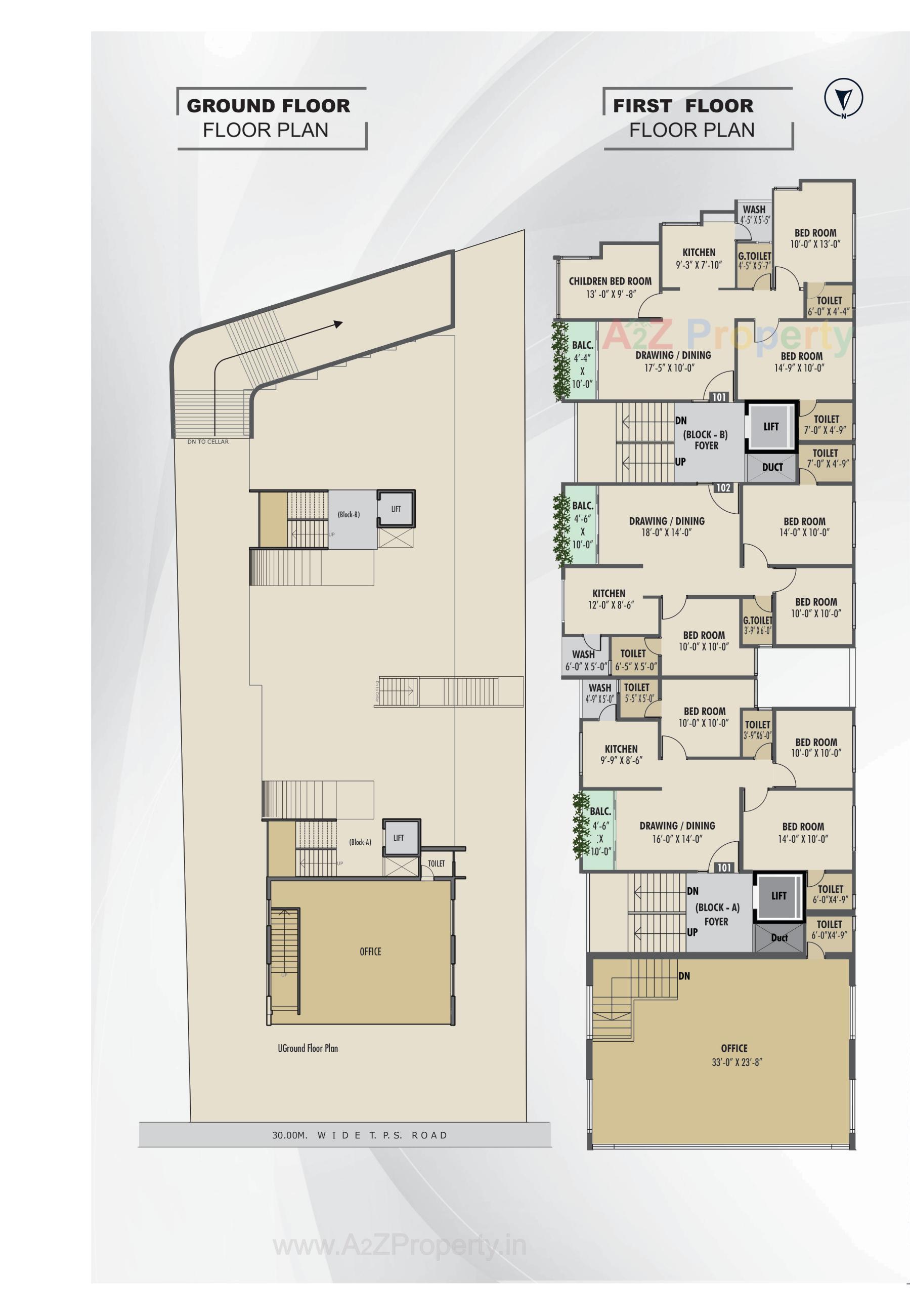 Layout of real estate project Stavam Residency located at Gota, Ahmedabad, Gujarat