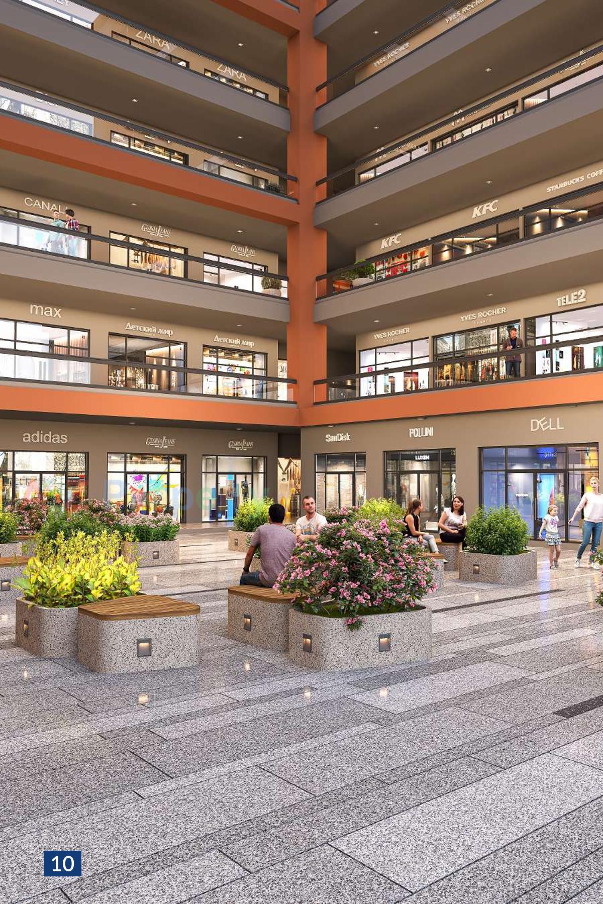 3D Elevation of real estate project Stellar Business Centre located at Naroda, Ahmedabad, Gujarat