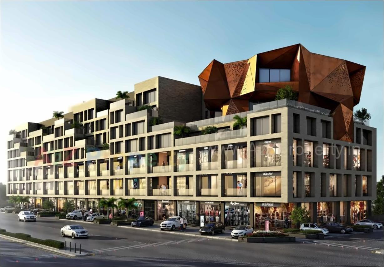 3D Elevation of real estate project Stellar located at Bodakdev, Ahmedabad, Gujarat