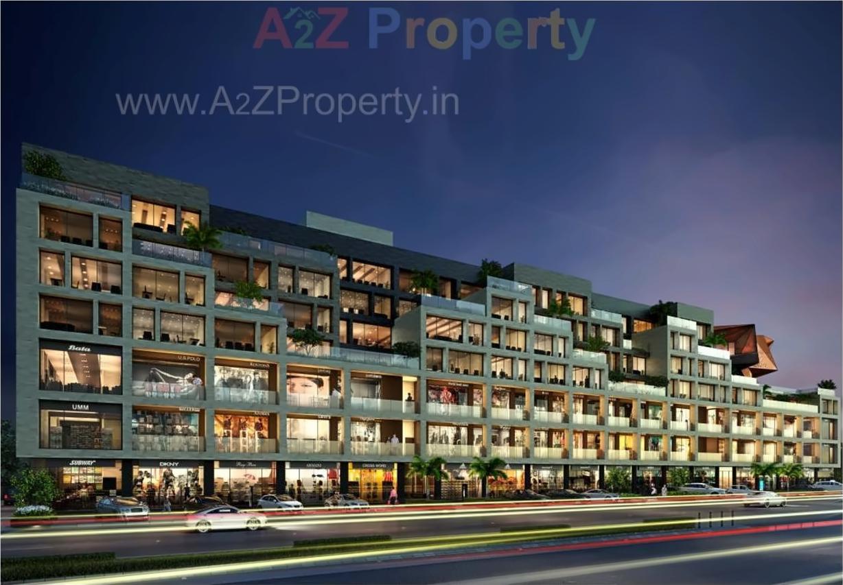 3D Elevation of real estate project Stellar located at Bodakdev, Ahmedabad, Gujarat