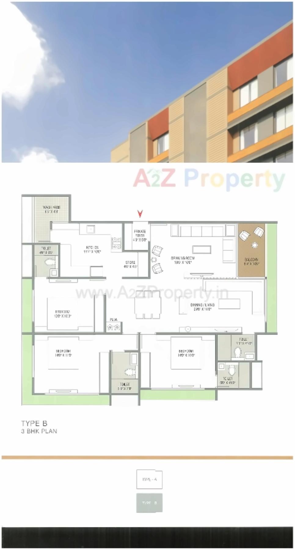 Layout of real estate project Sthapatya Elegance located at Shekhpur, Ahmedabad, Gujarat