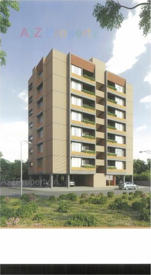 Elevation of real estate project Sthapatya Elegance located at Shekhpur, Ahmedabad, Gujarat