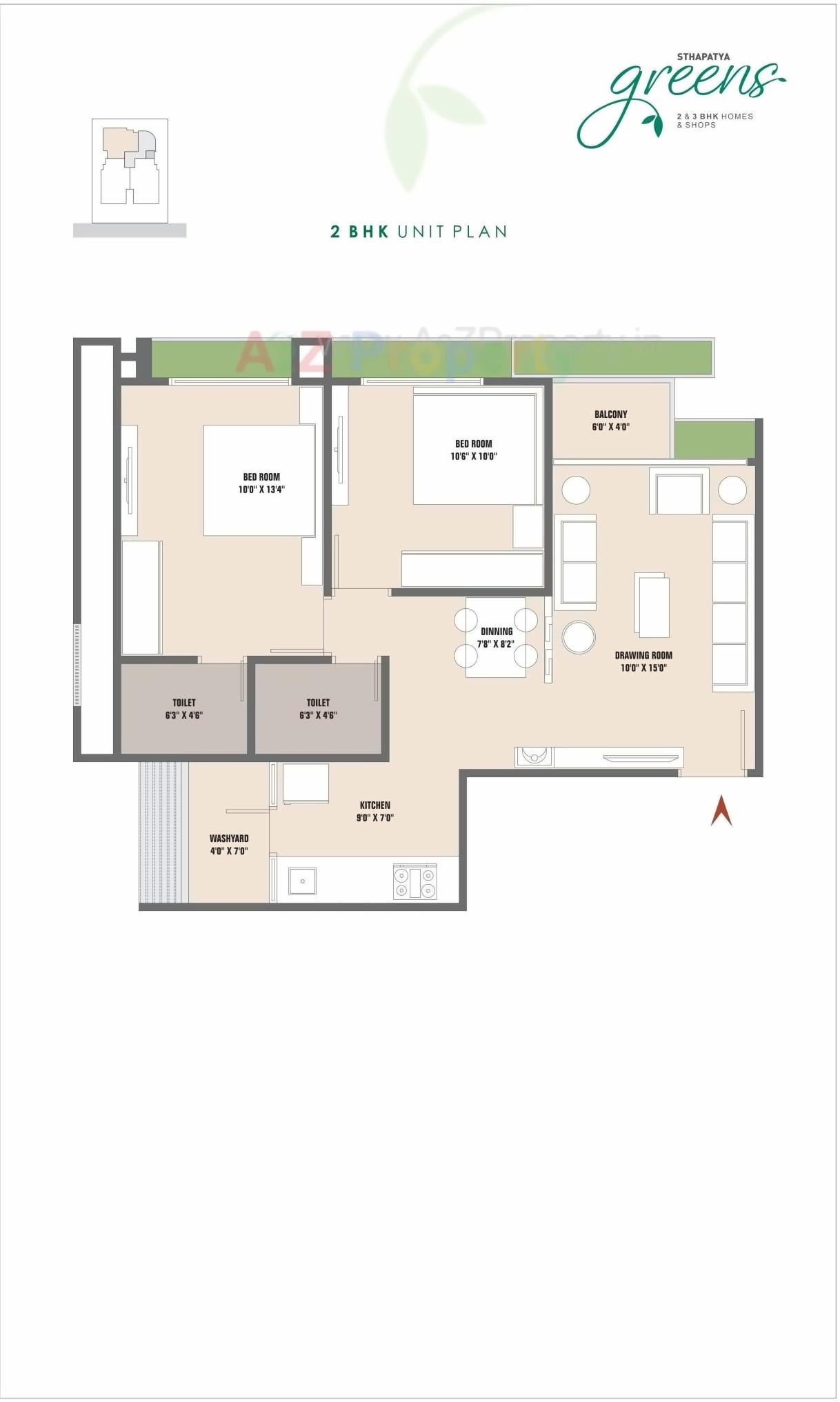 Layout of real estate project Sthapatya Greens located at Bhadaj, Ahmedabad, Gujarat
