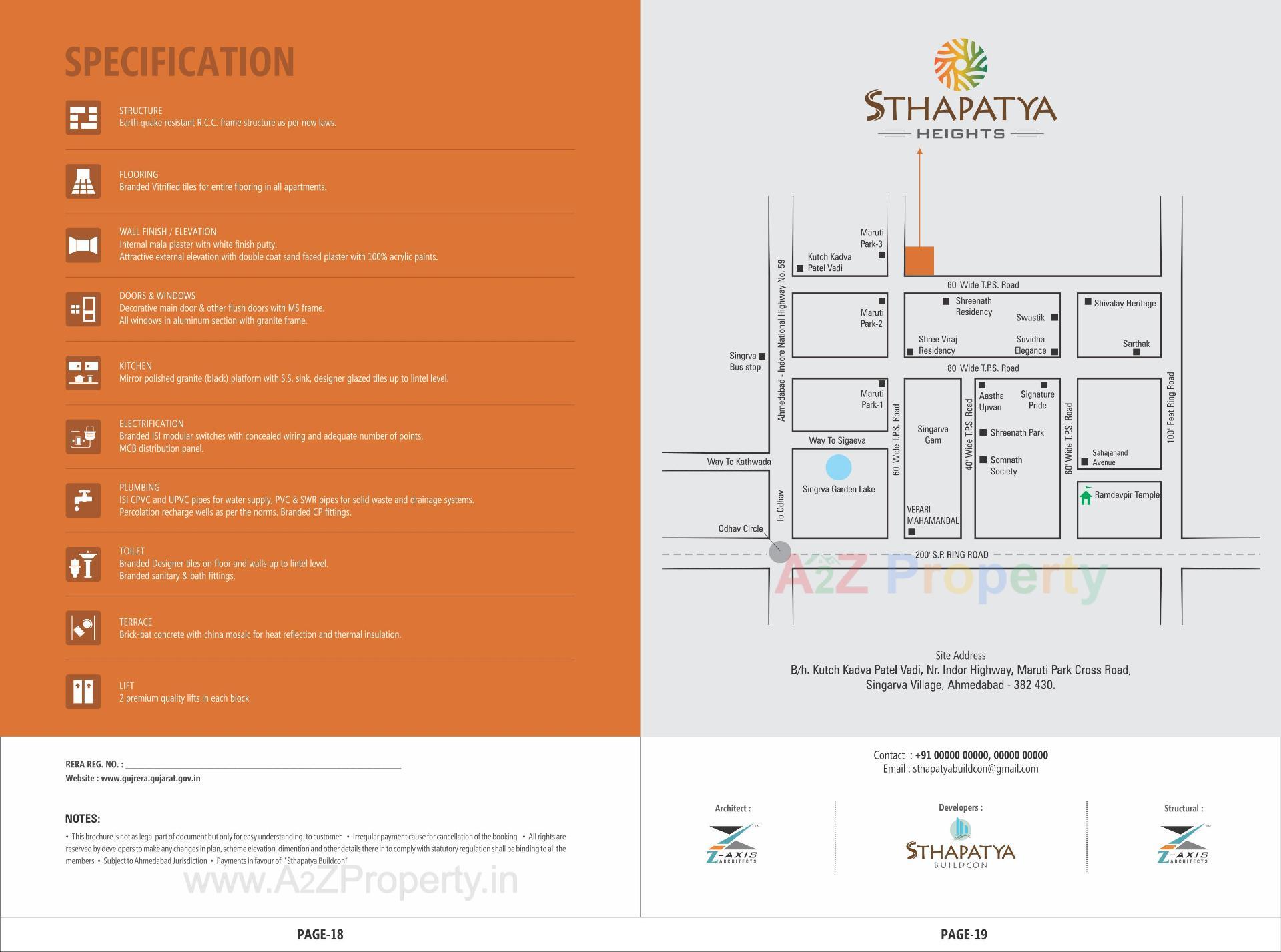  of real estate project Sthapatya Heights located at Ahmedabad, Ahmedabad, Gujarat