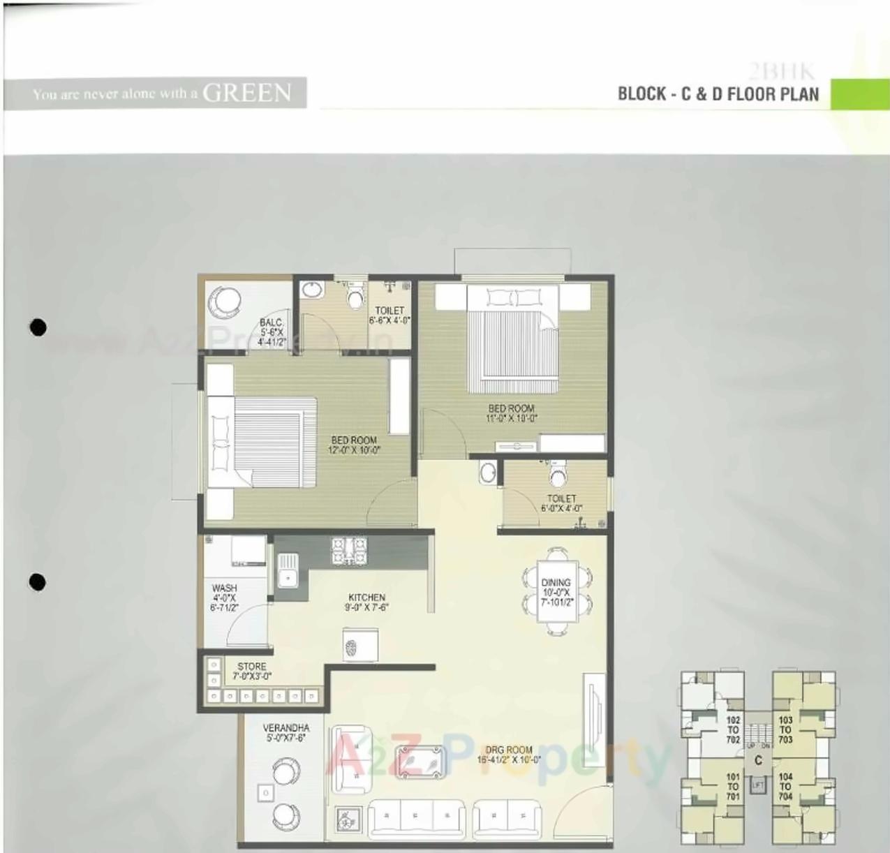 Layout of real estate project Sudarshan Green located at Sola, Ahmedabad, Gujarat