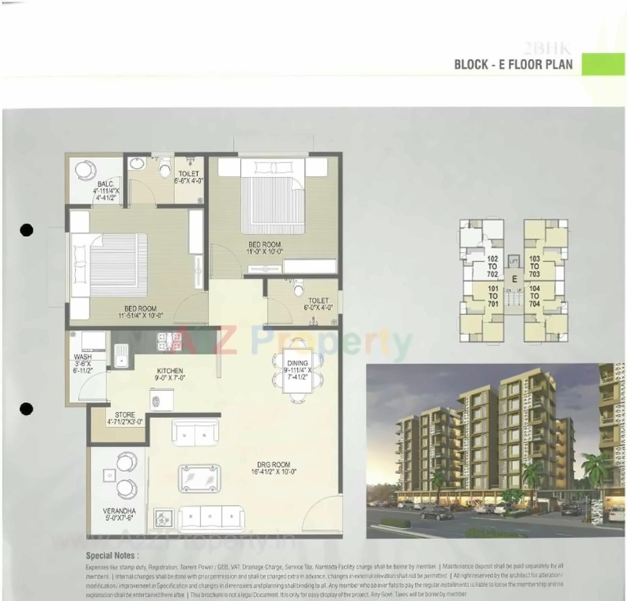 Layout of real estate project Sudarshan Green located at Sola, Ahmedabad, Gujarat