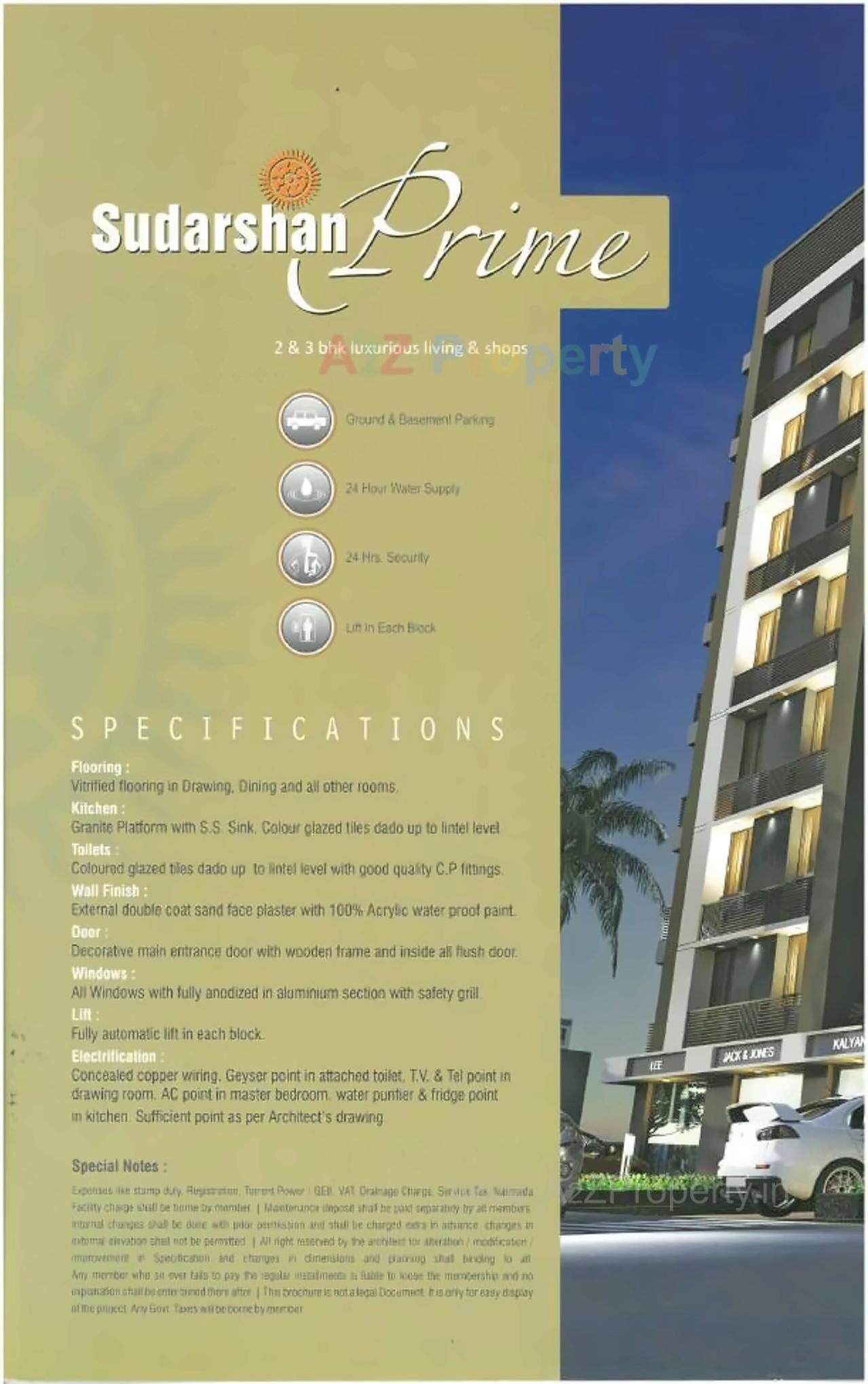  of real estate project Sudarshan Prime located at Sola, Ahmedabad, Gujarat