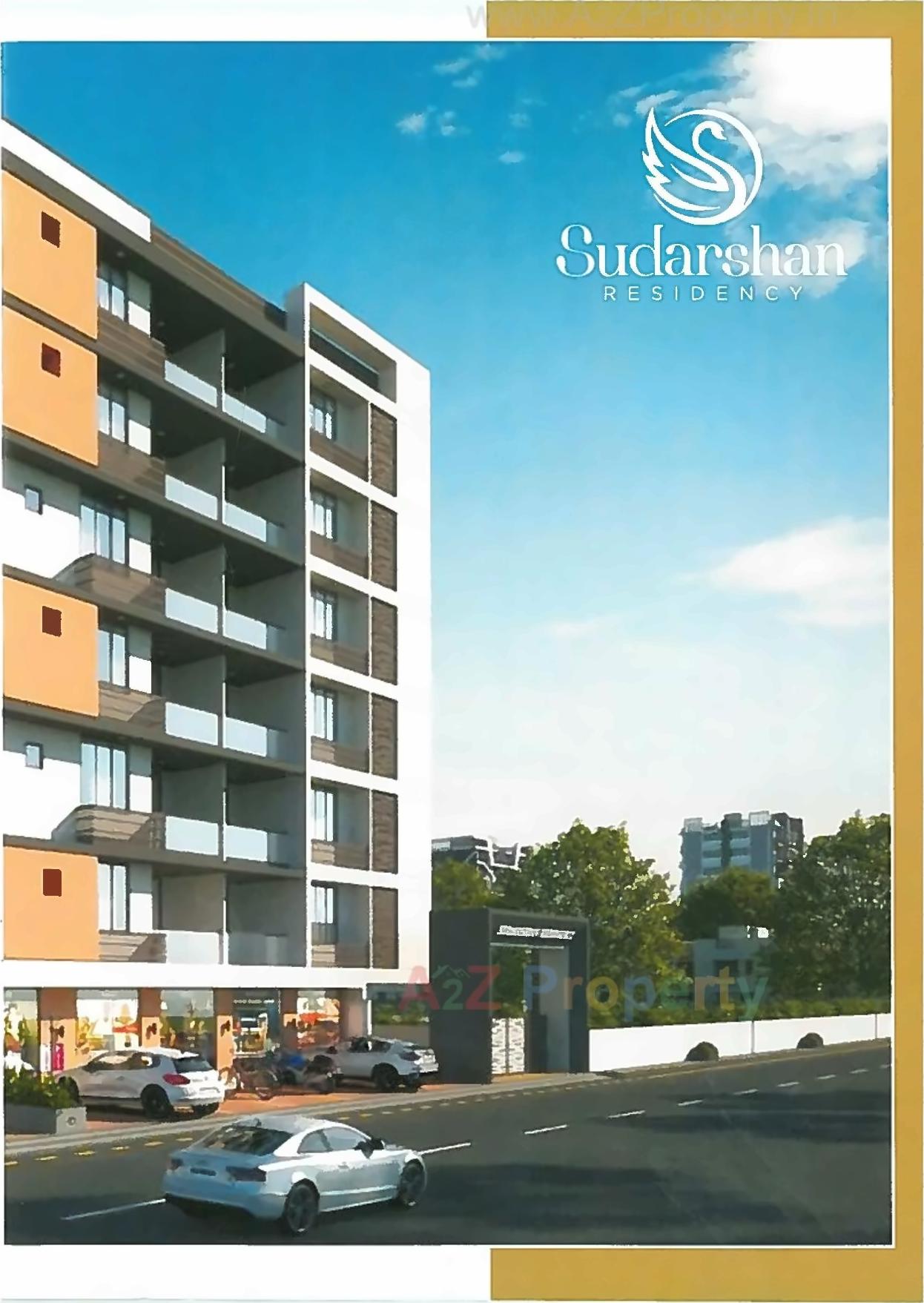 3D Elevation of real estate project Sudarshan Residency located at Naroda, Ahmedabad, Gujarat