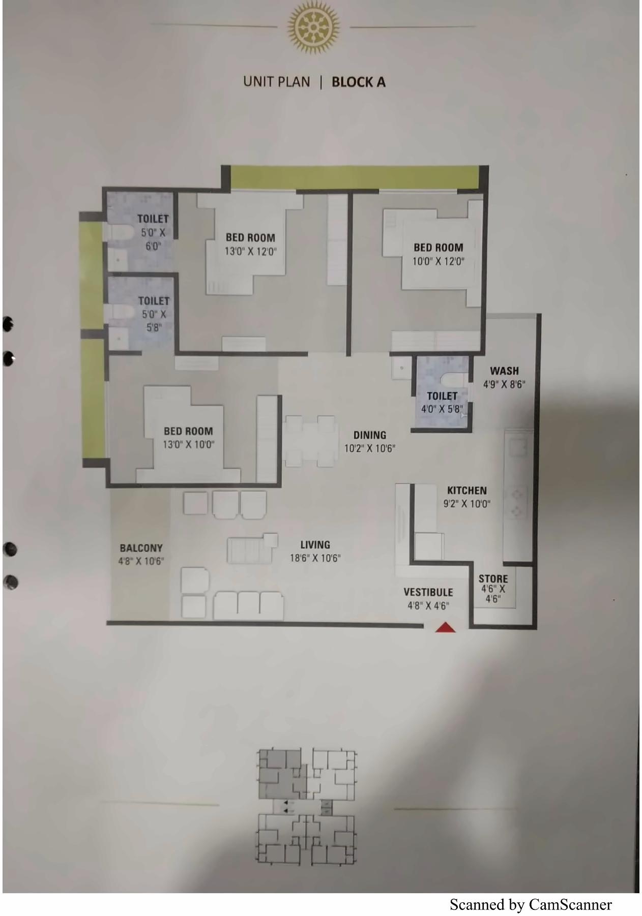 Layout of real estate project Sudarshan Saral located at Sola, Ahmedabad, Gujarat