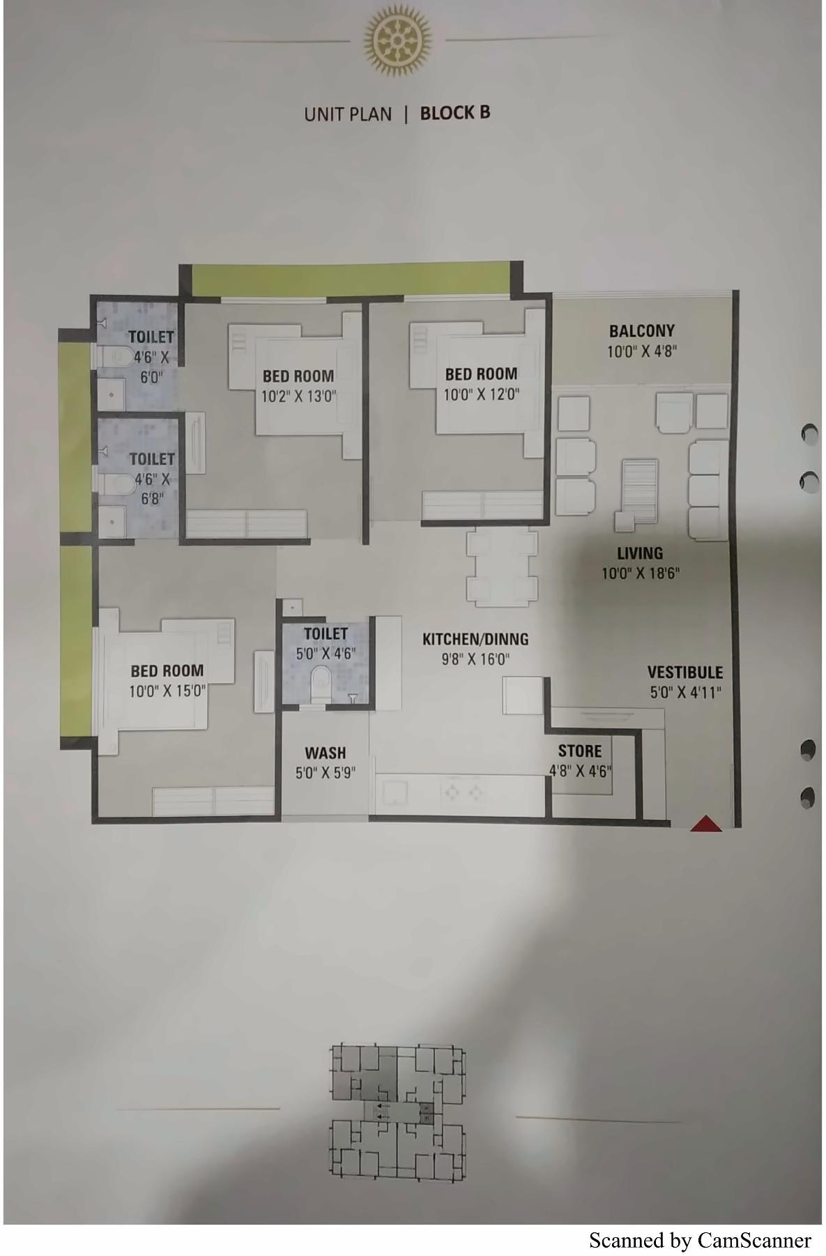 Layout of real estate project Sudarshan Saral located at Sola, Ahmedabad, Gujarat