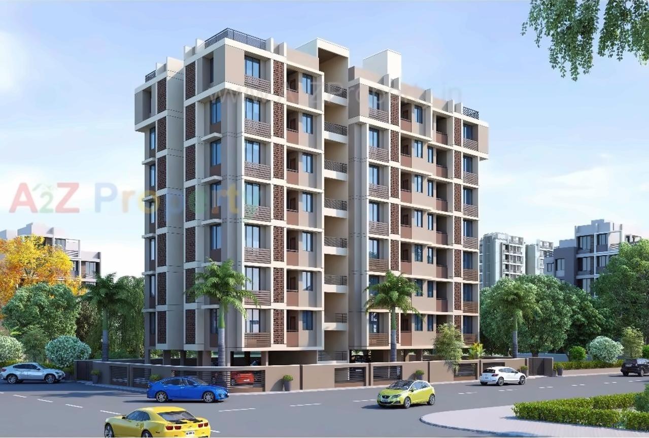 3D Elevation of real estate project Sujal Residency located at Bopal, Ahmedabad, Gujarat