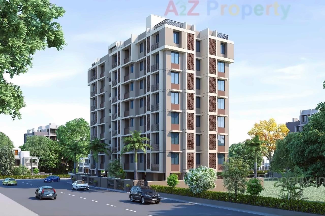 3D Elevation of real estate project Sujal Residency located at Bopal, Ahmedabad, Gujarat
