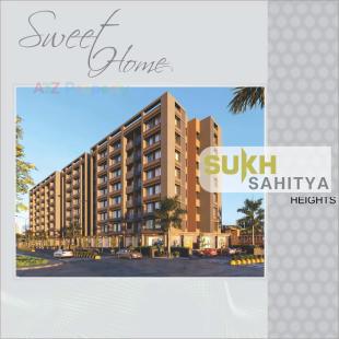 Elevation of real estate project Sukh Sahitya Heights located at Ahmedabad, Ahmedabad, Gujarat