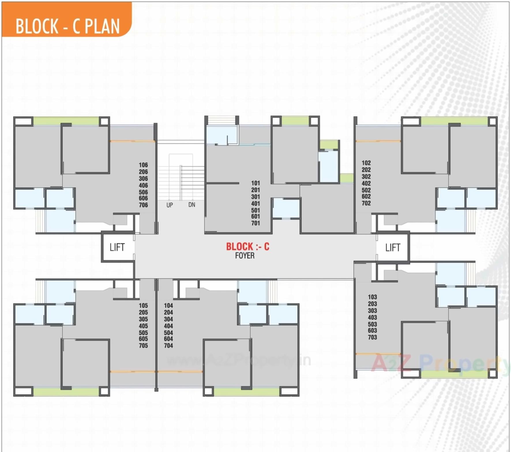 Layout of real estate project Sukh Sahitya Heights located at Ahmedabad, Ahmedabad, Gujarat