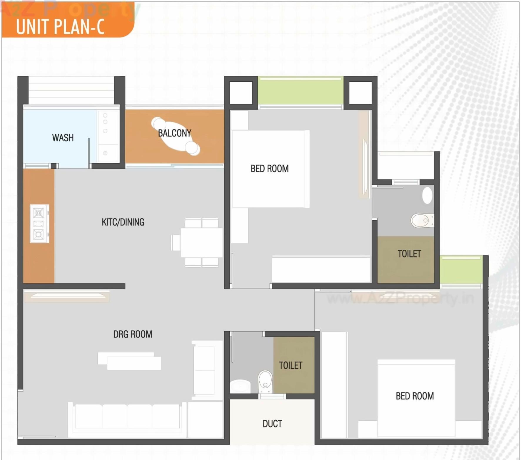 Layout of real estate project Sukh Sahitya Heights located at Ahmedabad, Ahmedabad, Gujarat