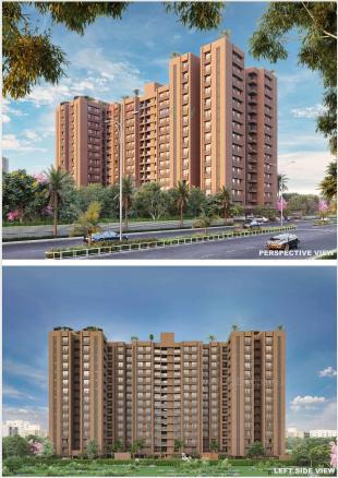 Elevation of real estate project Sukirti located at Shela, Ahmedabad, Gujarat
