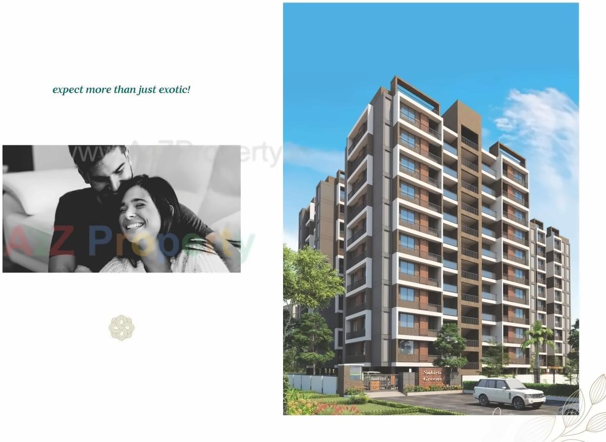 3D Elevation of real estate project Sukirti Greens located at Ahmedabad, Ahmedabad, Gujarat