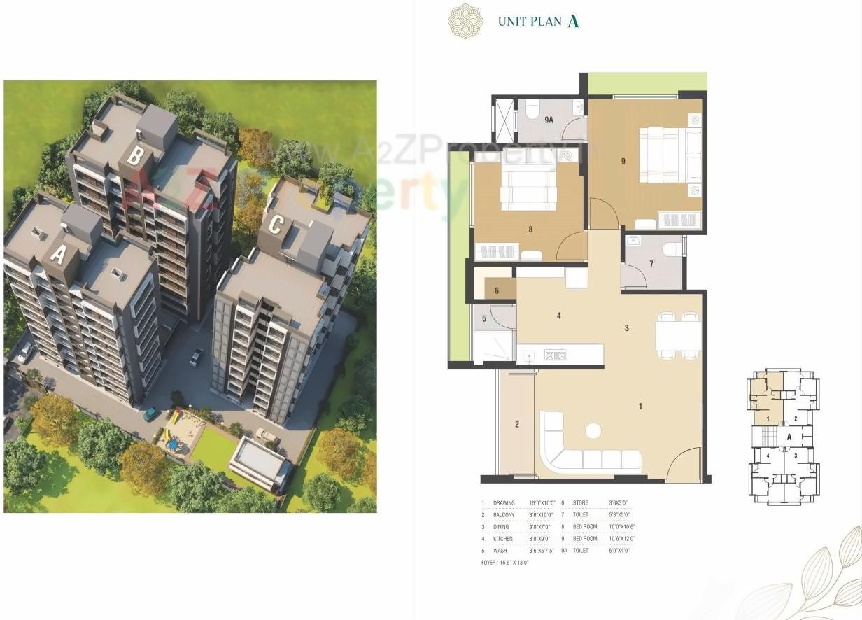 Layout of real estate project Sukirti Greens located at Ahmedabad, Ahmedabad, Gujarat