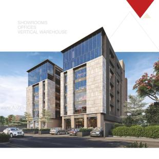 Elevation of real estate project Sukrut Business Park located at Sanand, Ahmedabad, Gujarat