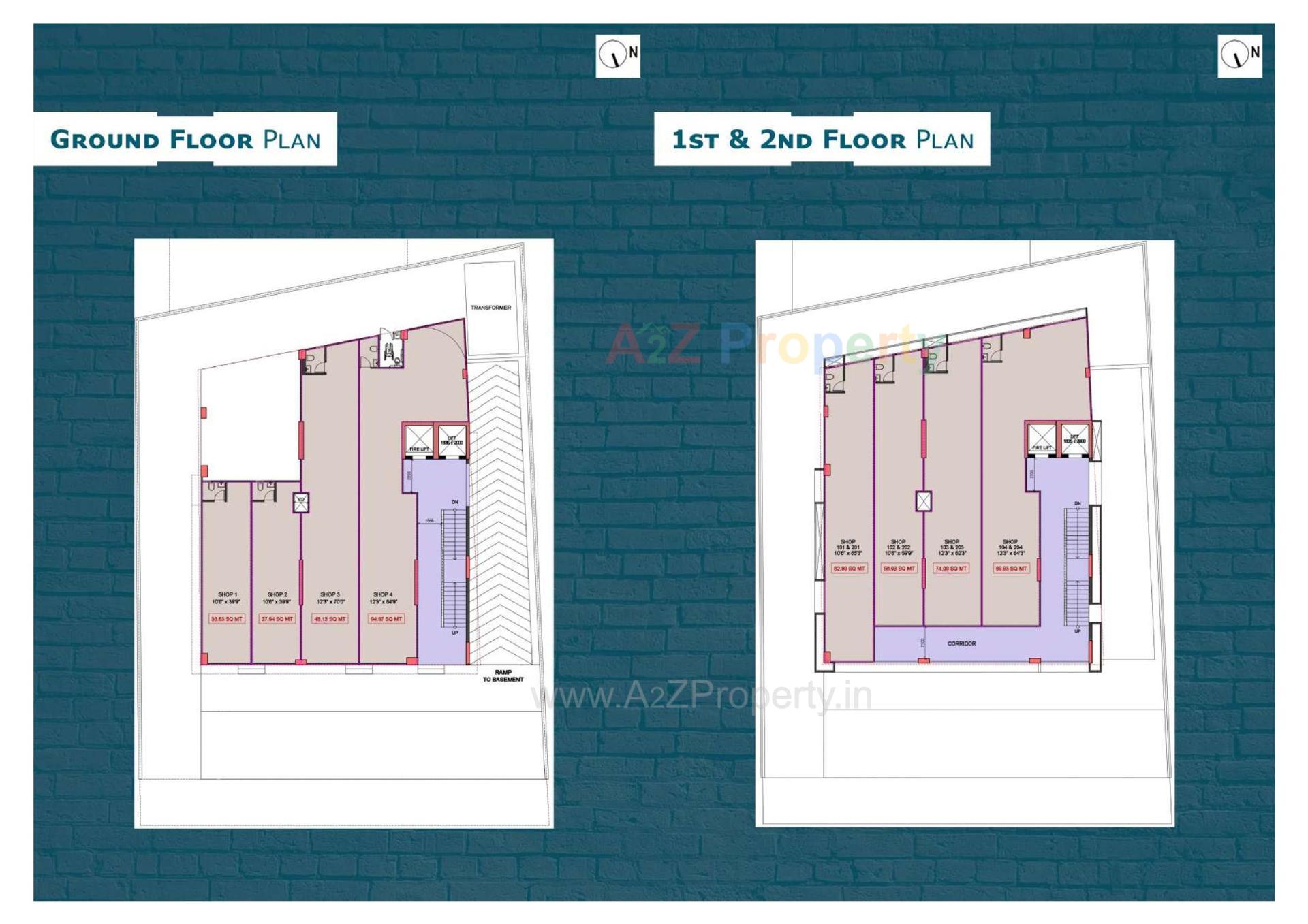 Layout of real estate project Sulit located at Memnagar, Ahmedabad, Gujarat