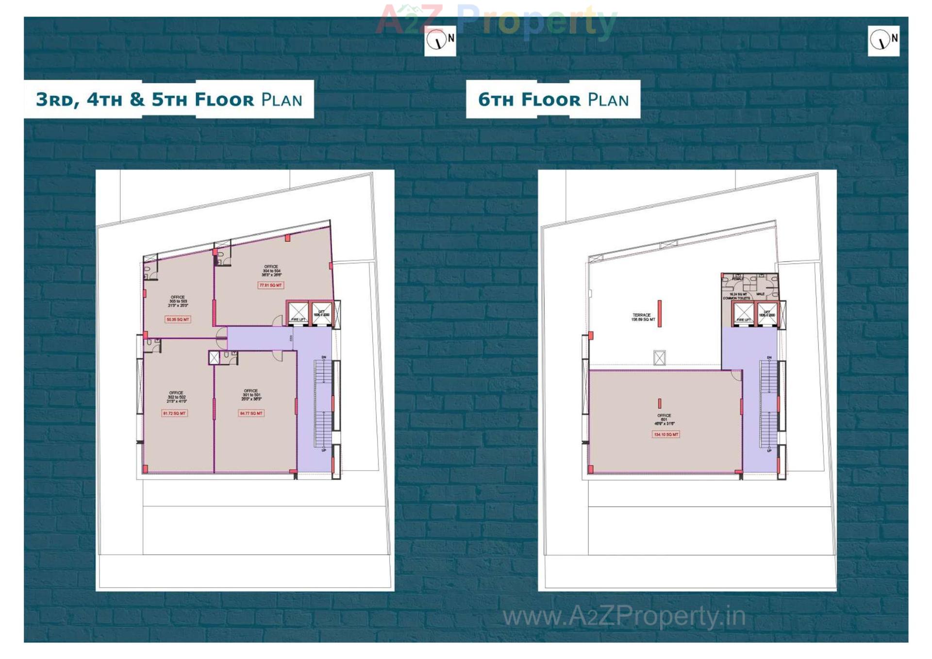 Layout of real estate project Sulit located at Memnagar, Ahmedabad, Gujarat