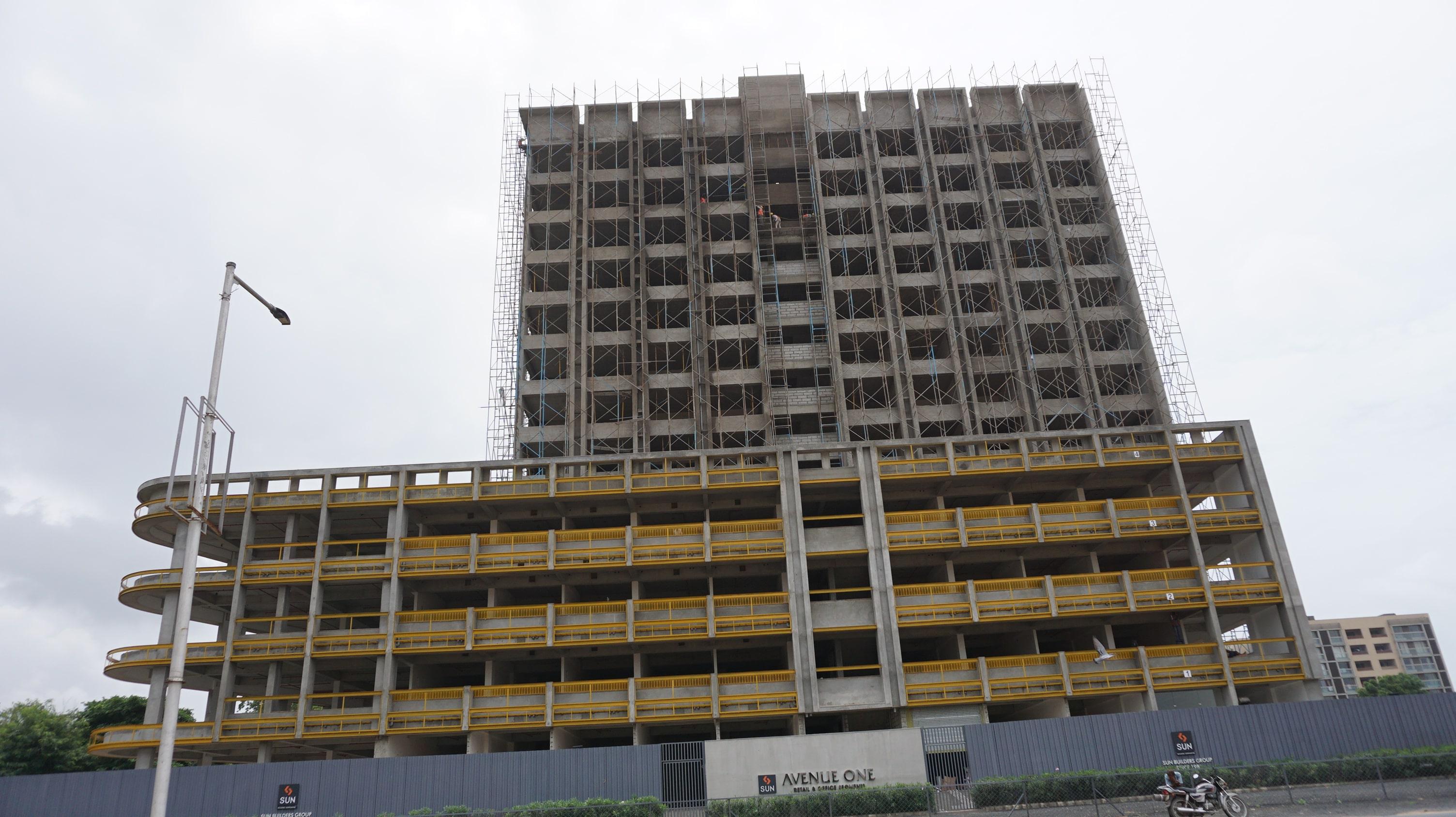 50947_const of real estate project Sun Avenue One located at City, Ahmedabad, Gujarat