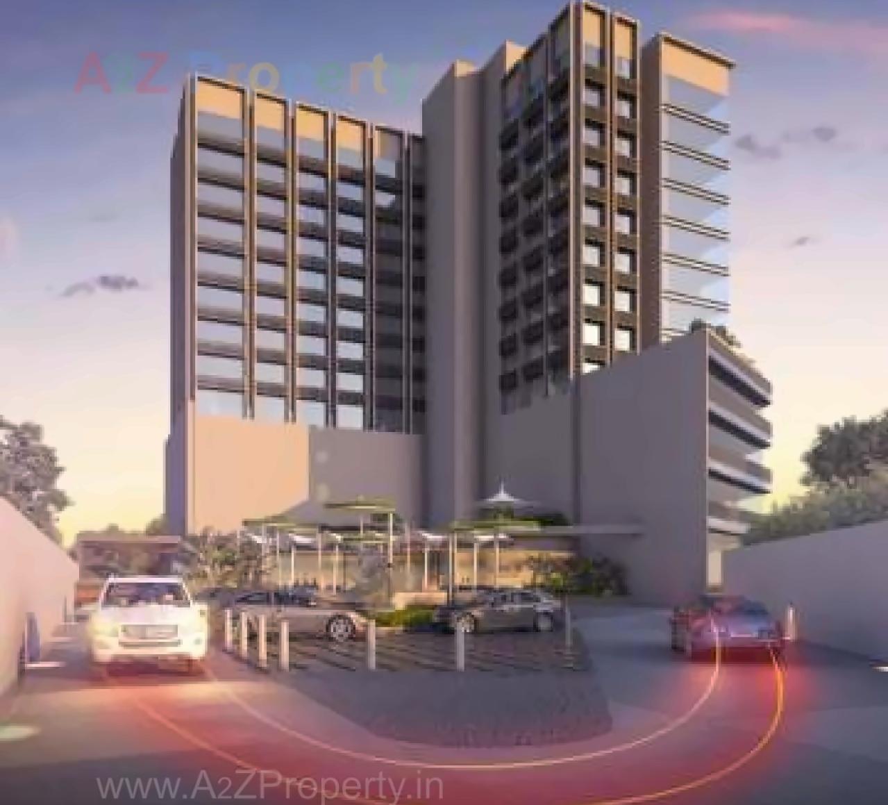 3D Elevation of real estate project Sun Avenue One located at City, Ahmedabad, Gujarat