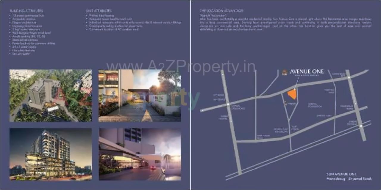  of real estate project Sun Avenue One located at City, Ahmedabad, Gujarat