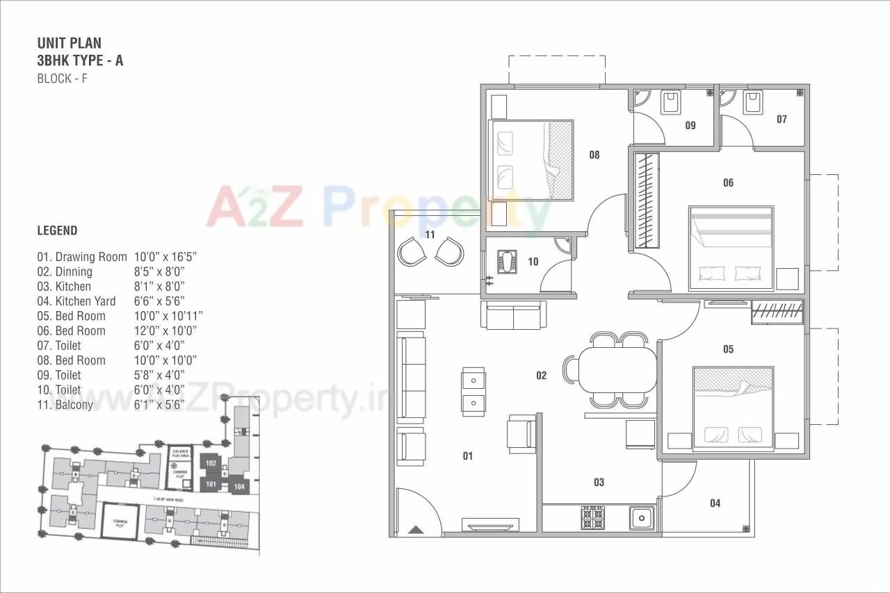 Layout of real estate project Sun Divine located at Ghatlodia, Ahmedabad, Gujarat