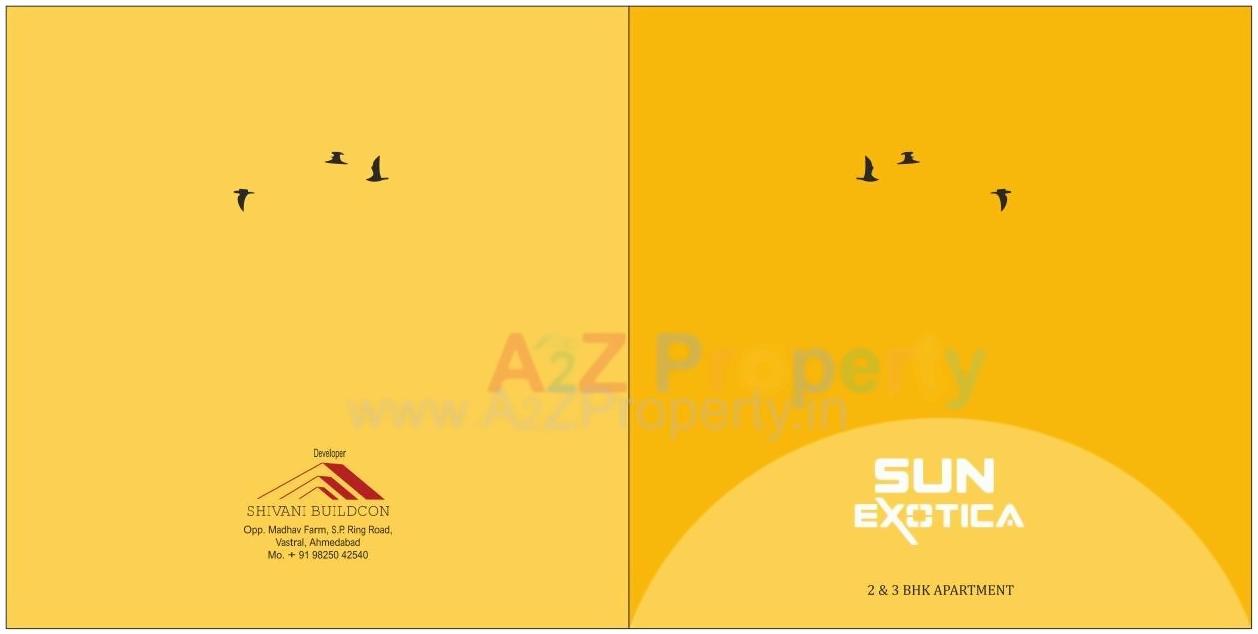  of real estate project Sun Exotica located at Vastral, Ahmedabad, Gujarat