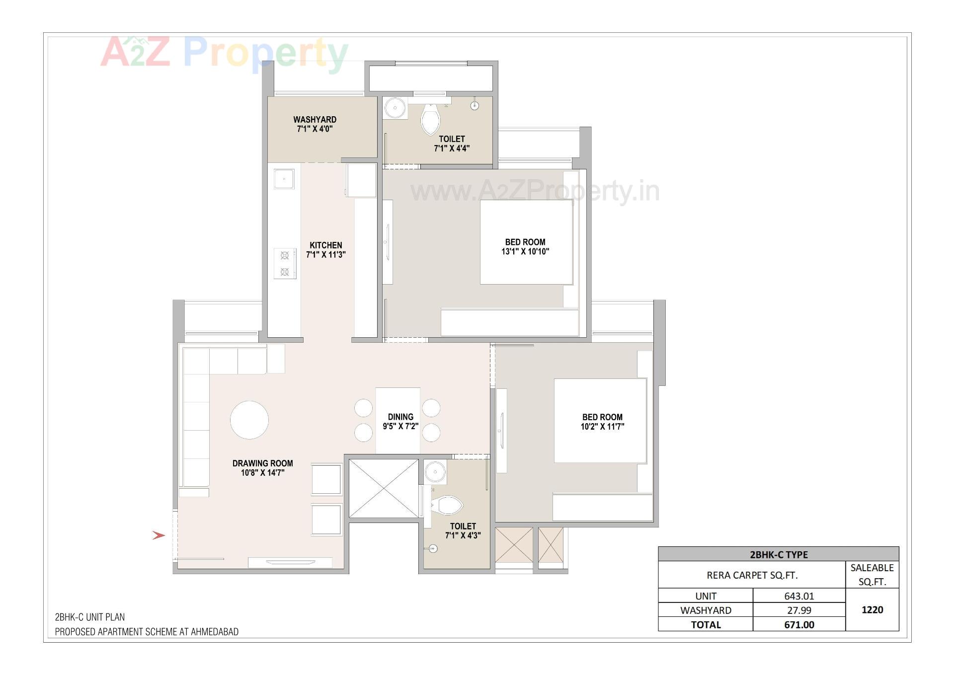 Layout of real estate project Sun Footprints located at Sanathal, Ahmedabad, Gujarat